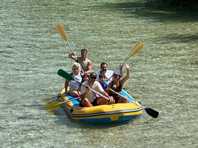 PACKAGE 1 - Main adventure activity featuring outdoor river activities