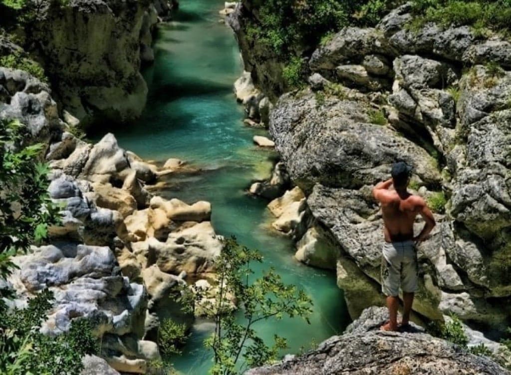 The Acheron river at Glyki
