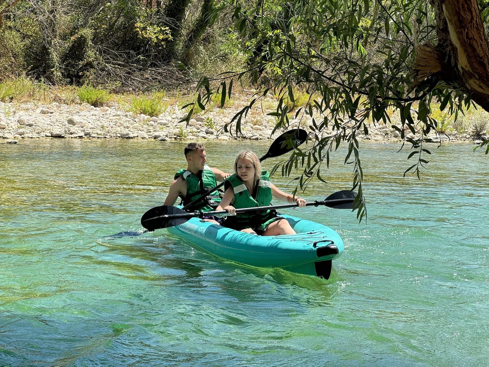 Kayaking the Acheron Springs