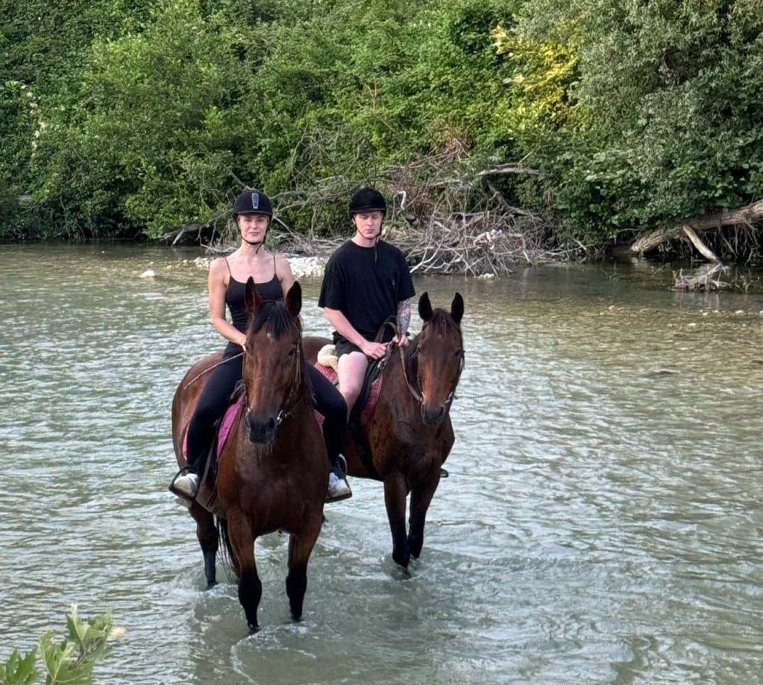 Gentle first ride for beginners
