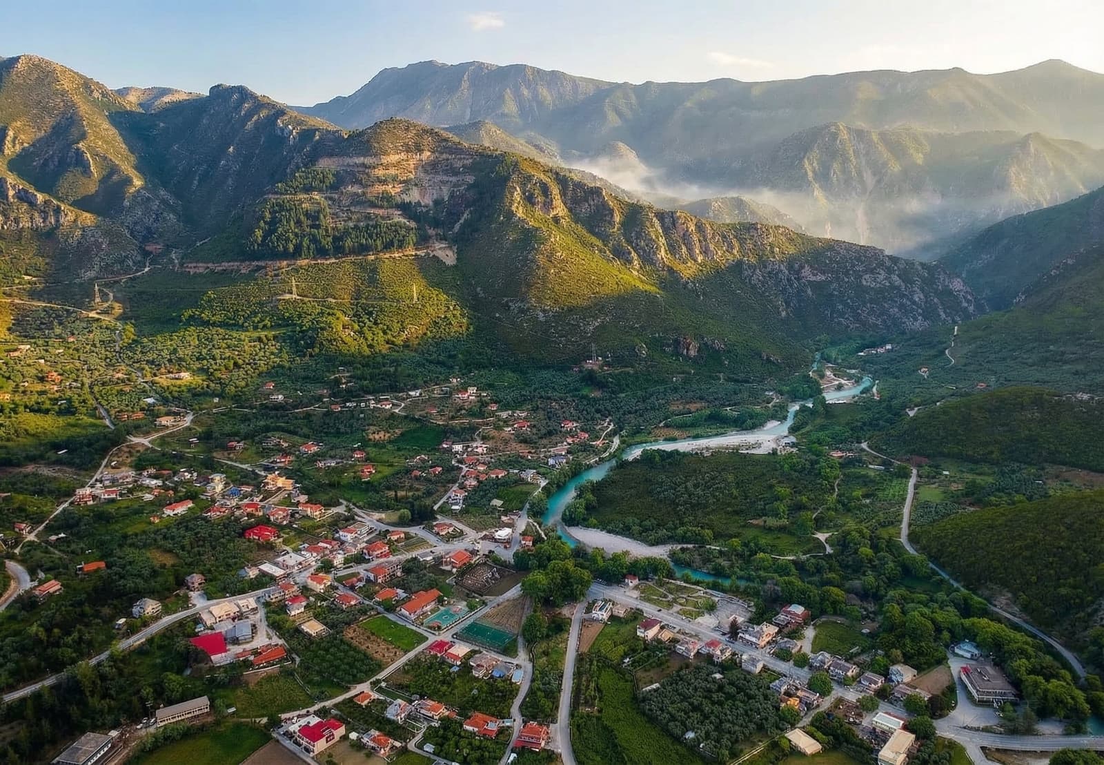 The Acheron river at Glyki